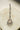 Serena Lightweight Rhodium Maang Tikka with pink teardrop dangles