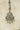 Serena Lightweight Rhodium Maang Tikka with Sapphire Blue Teardrop Dangles