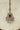 Serena Lightweight Rhodium Maang Tikka with Ruby Red and Diamante Details