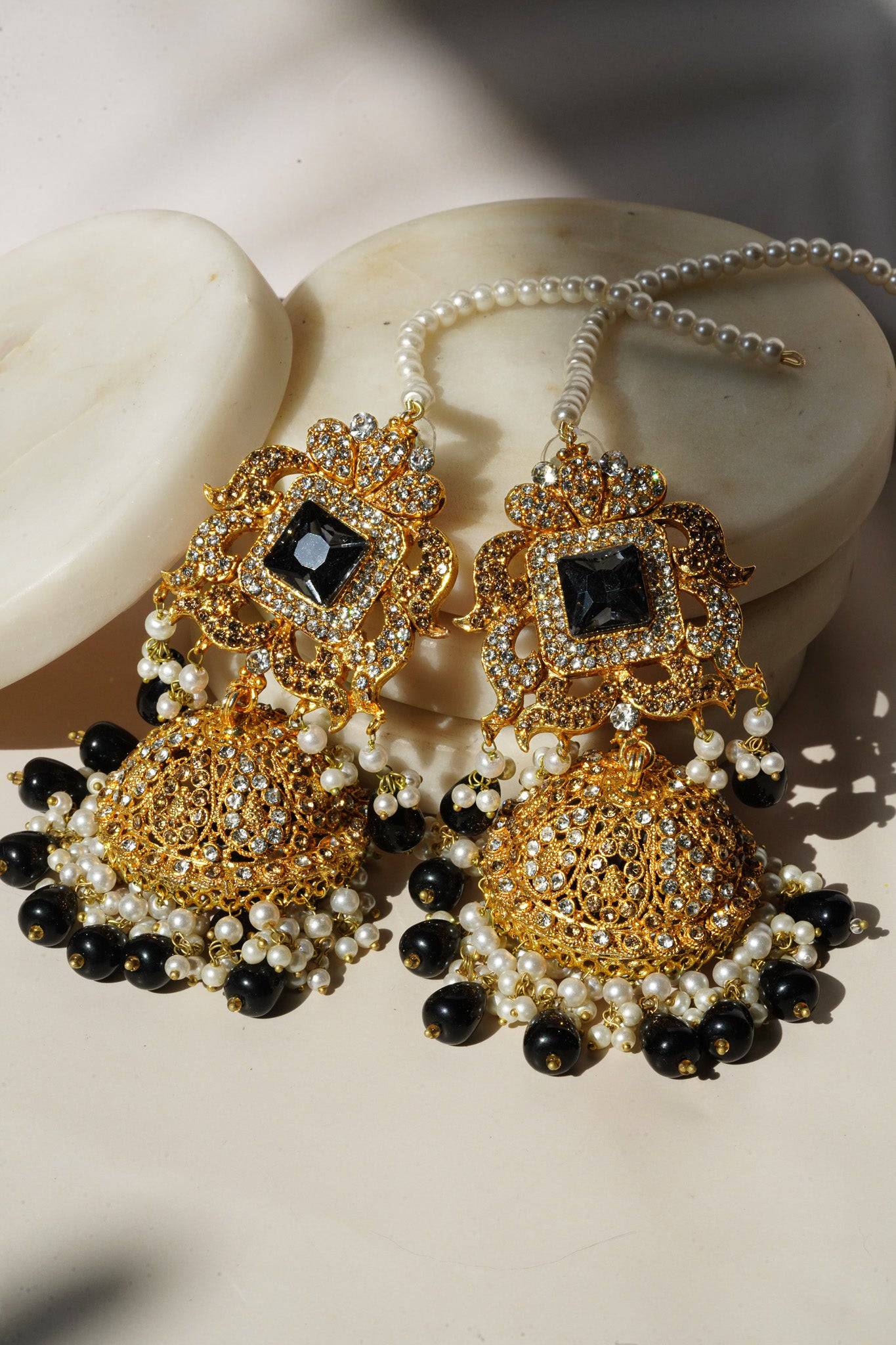 Sheza - Jhumka Earrings Jhumkas from Inaury