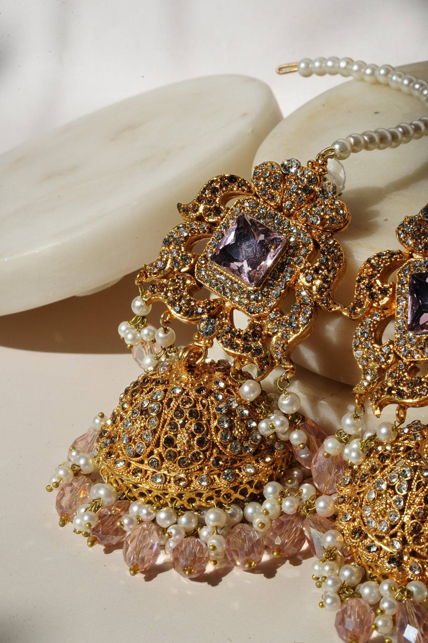 Sheza - Jhumka Earrings Jhumkas from Inaury