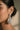 Rhodium Plated Pave Diamante Teardrop Statement Earrings - Iqra