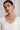 Rhodium Plated AD Floral Waterfall Necklace Set: Nazia