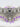 Full view of lavender choker from Sareena Mirror Choker Set - Zircon & Pearl with mirror centerpiece and crystal accents.