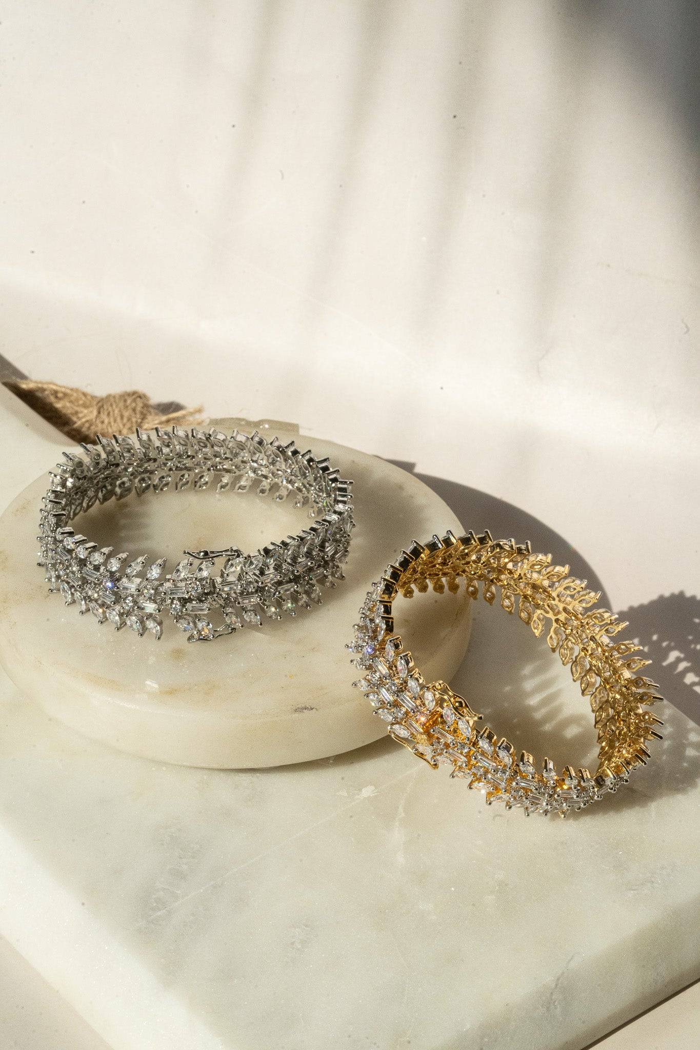 Ariana – Diamante AD Stone Bangle Bracelet