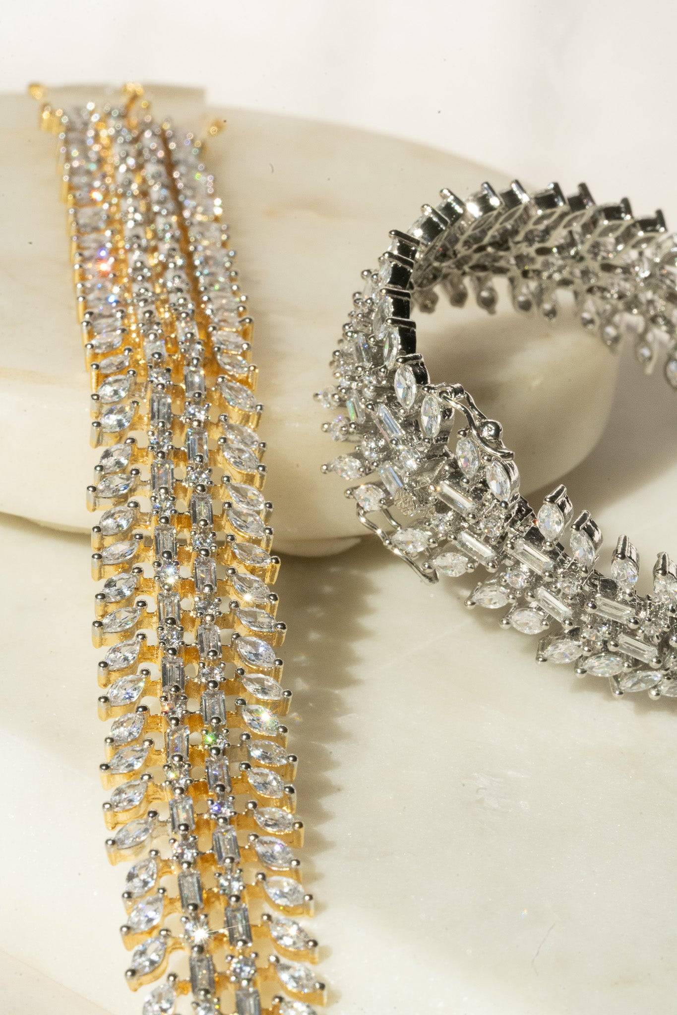 Ariana – Diamante AD Stone Bangle Bracelet