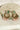 Ayana mehendi-plated Indian choker necklace set in pastel multicolors and mehendi gold plating