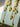 Gold-plated long jhumka earrings with moissanite polki stones, pearls, and green enamel - Indian earrings from Inaury