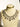 Nazia - Rhodium Plated AD Necklace Set Classic Necklace Set from Inaury