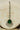 Rina Silver Maang Tikka featuring Green Gem and Diamanté