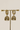 AD diamante jhumka earrings in gold, rhodium, and antique gold plating from Inaury