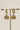 AD diamante jhumka earrings in gold, rhodium, and antique gold plating from Inaury