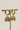AD diamante jhumka earrings in gold, rhodium, and antique gold plating from Inaury