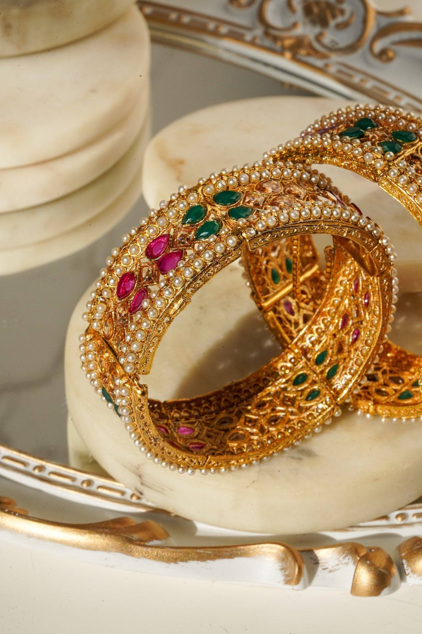 Amika - Bangles (Set of 2) Bangles from Inaury