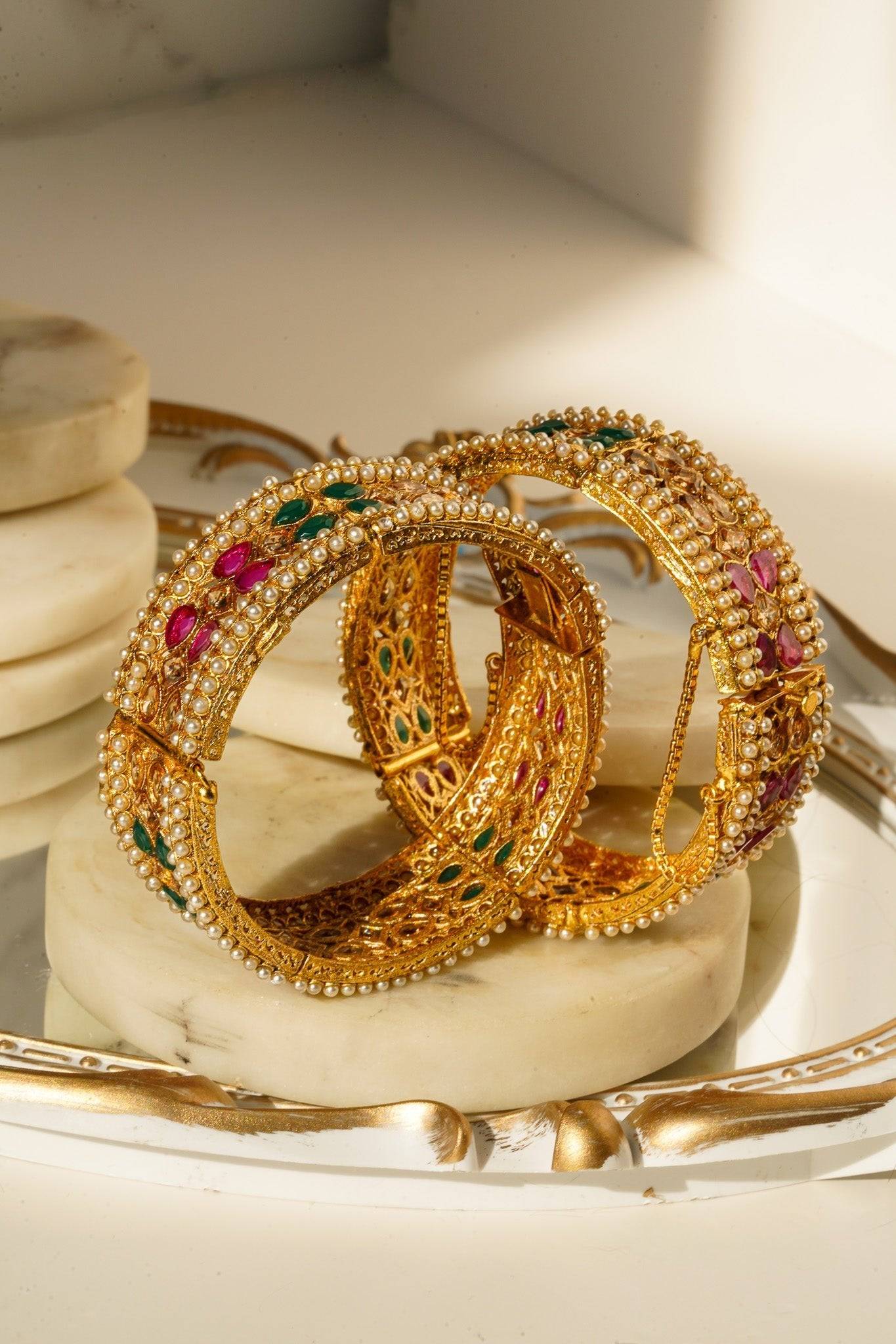 Amika - Bangles (Set of 2) Bangles from Inaury