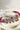 Jhanvi Choker Necklace Set - Silver & Gem Variations featuring cushion-cut AD stones with ruby teardrop accents, includes matching earrings.