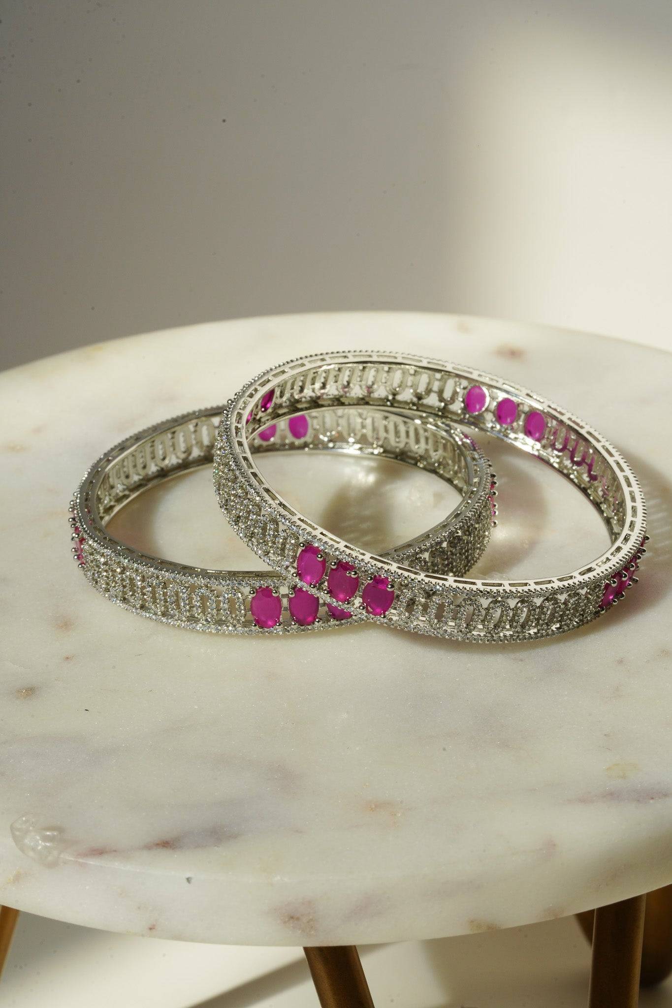 Kyra - AD Bangles (Set of 2) Bangles from Inaury