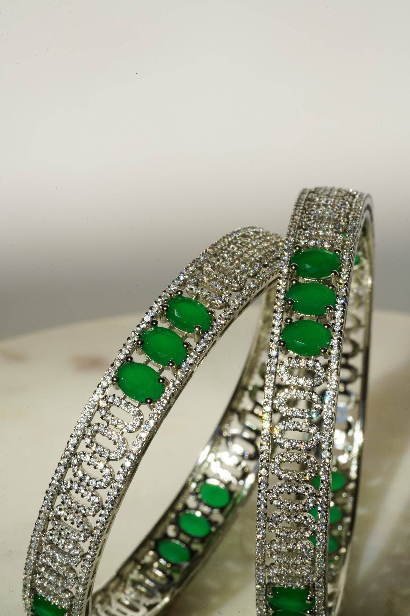 Kyra - AD Bangles (Set of 2) Bangles from Inaury