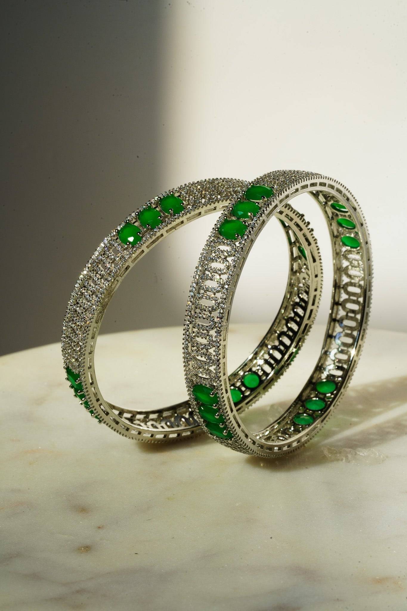 Kyra - AD Bangles (Set of 2) Bangles from Inaury