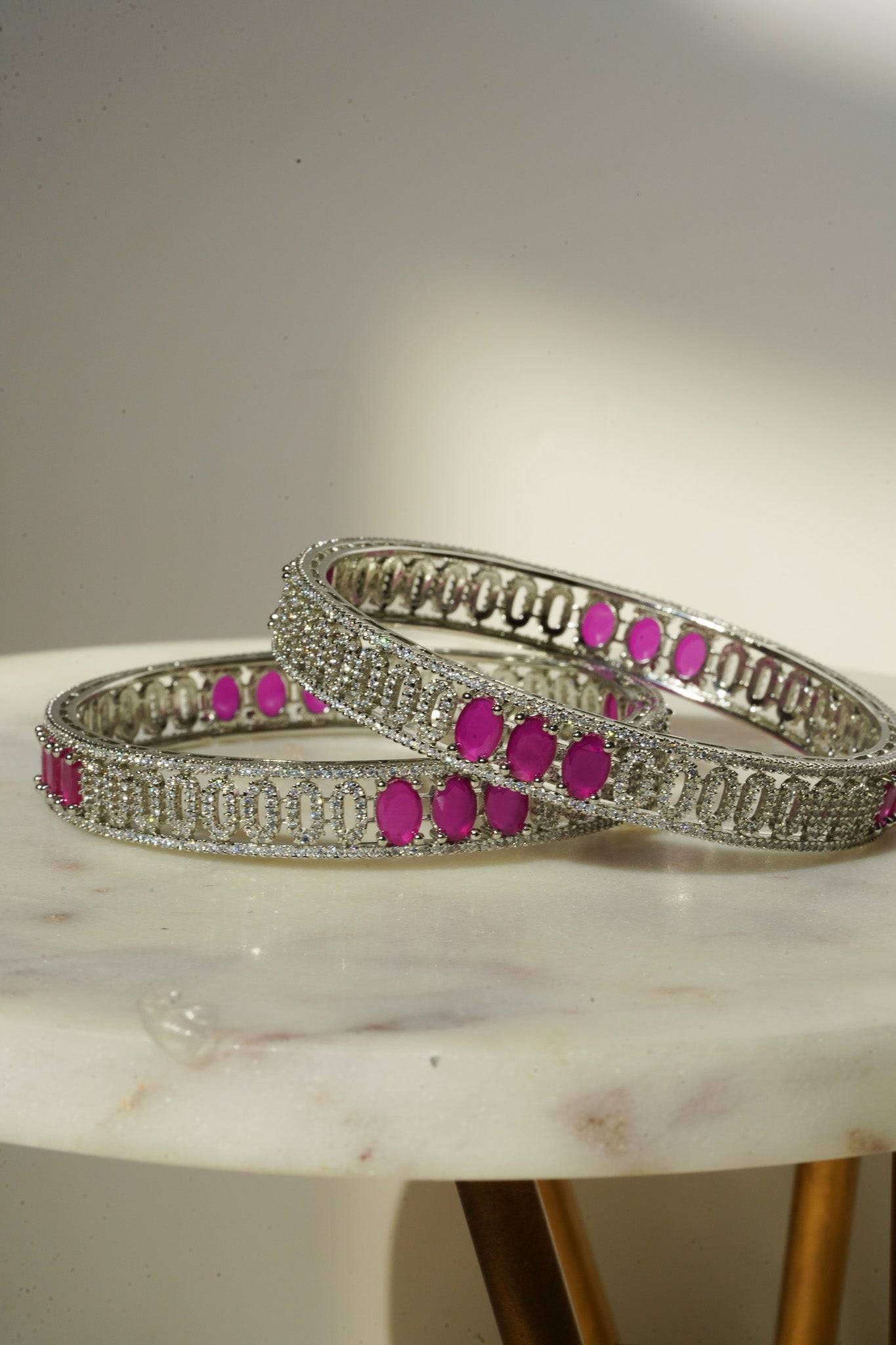Kyra - AD Bangles (Set of 2) Bangles from Inaury