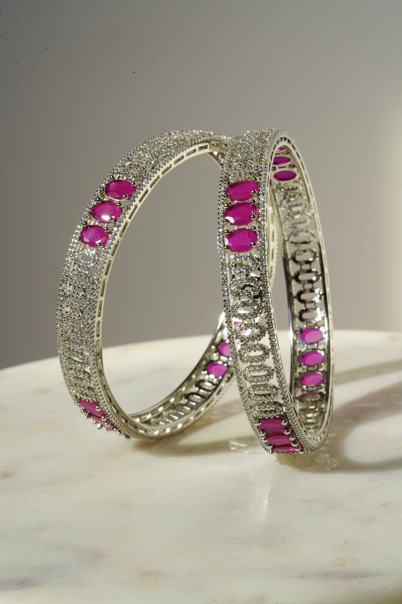 Kyra - AD Bangles (Set of 2) Bangles from Inaury