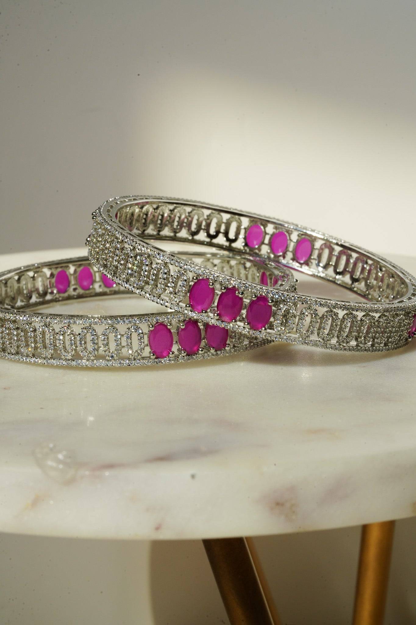 Kyra - AD Bangles (Set of 2) Bangles from Inaury