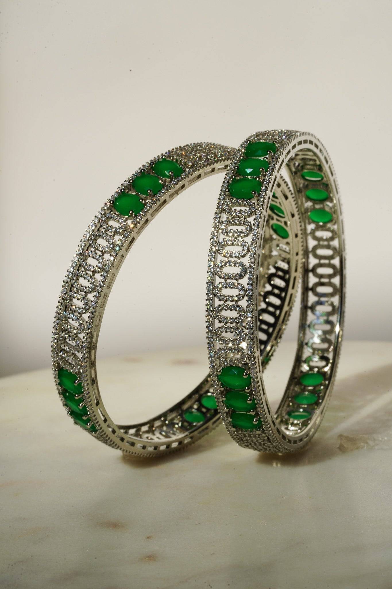 Kyra - AD Bangles (Set of 2) Bangles from Inaury