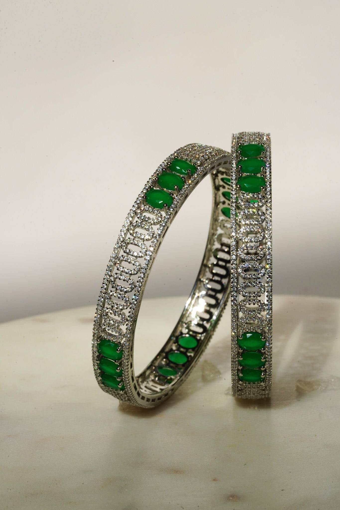 Kyra - AD Bangles (Set of 2) Bangles from Inaury
