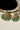 Nora Chandbali Statement Earrings - Oversized design with nine exquisite gemstones, high-quality brass with gold plating, perfect for special occasions.