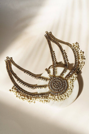 Sanj - Artisan Crafted Matha Patti Matha Patti from Inaury