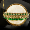 Maha Antique Gold Choker Necklace Set with Maang Tikka