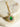Green Purvi Diamante Maang Tikka - Bridal Indian Jewelry with gold plating and teardrop stone, perfect for weddings.