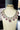 Pink Purvi Diamante Necklace - Bridal Indian Jewelry displayed on mannequin, ideal for weddings and festive occasions.