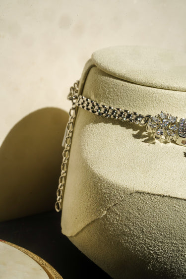 Neha - Diamanté Accent Classic Necklace Set