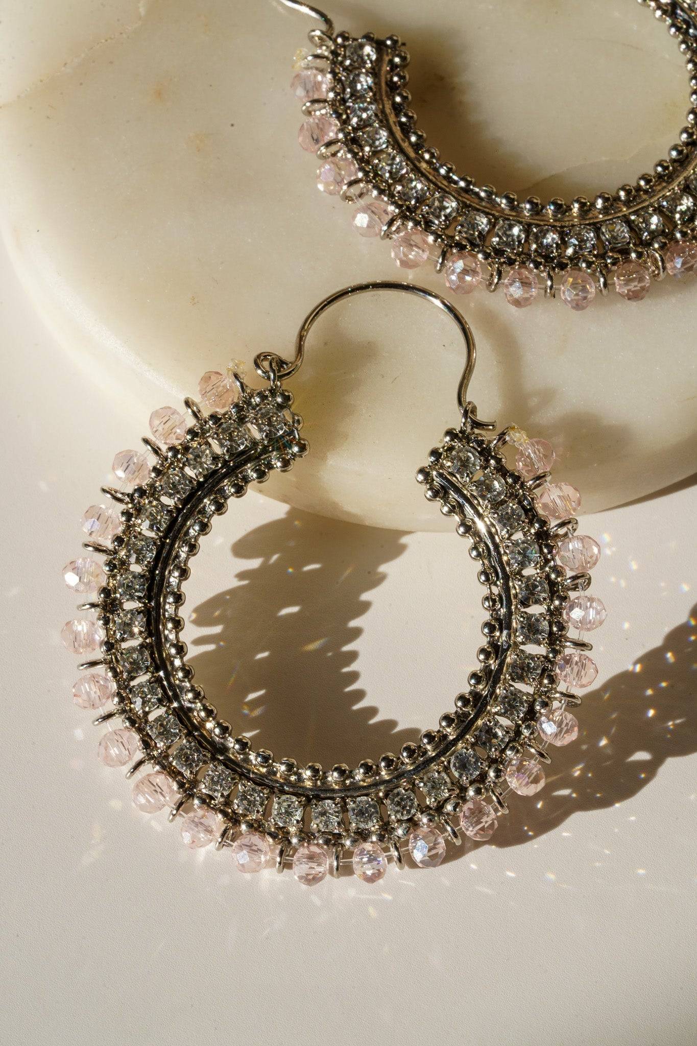 Aliza - Handcrafted Chandbali Hoops Chandbali from Inaury