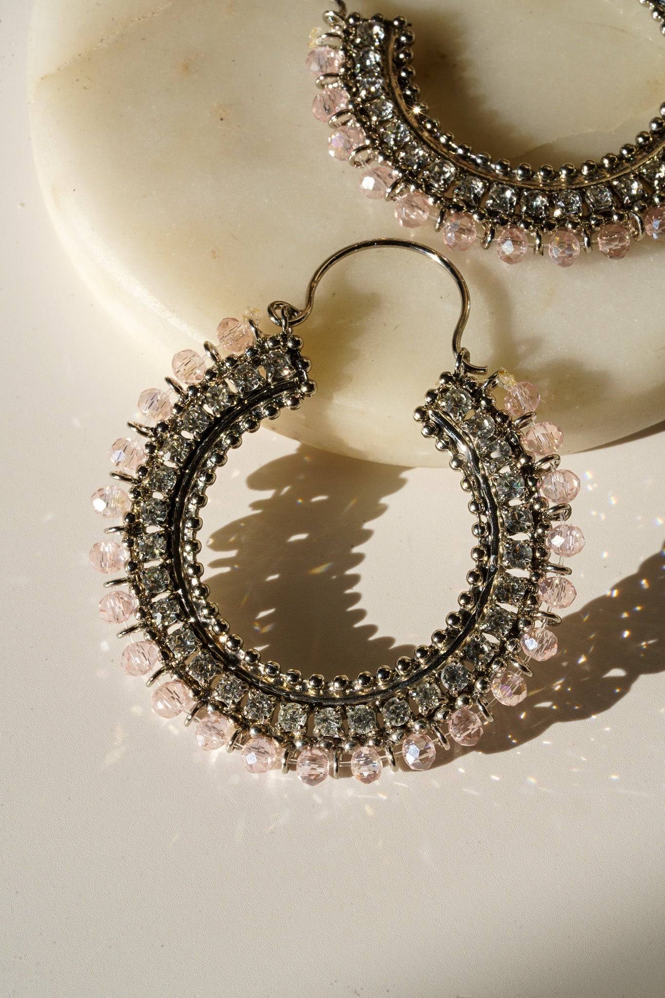 Aliza - Handcrafted Chandbali Hoops Chandbali from Inaury