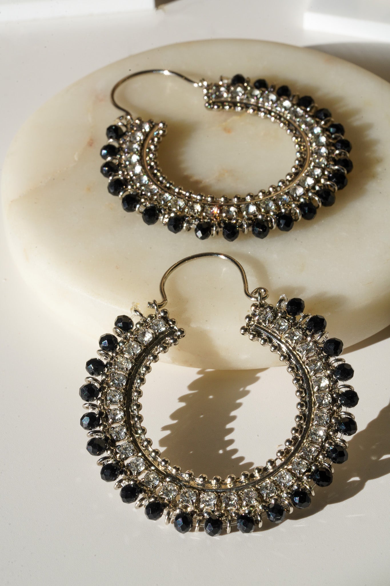 Aliza - Handcrafted Chandbali Hoops Chandbali from Inaury