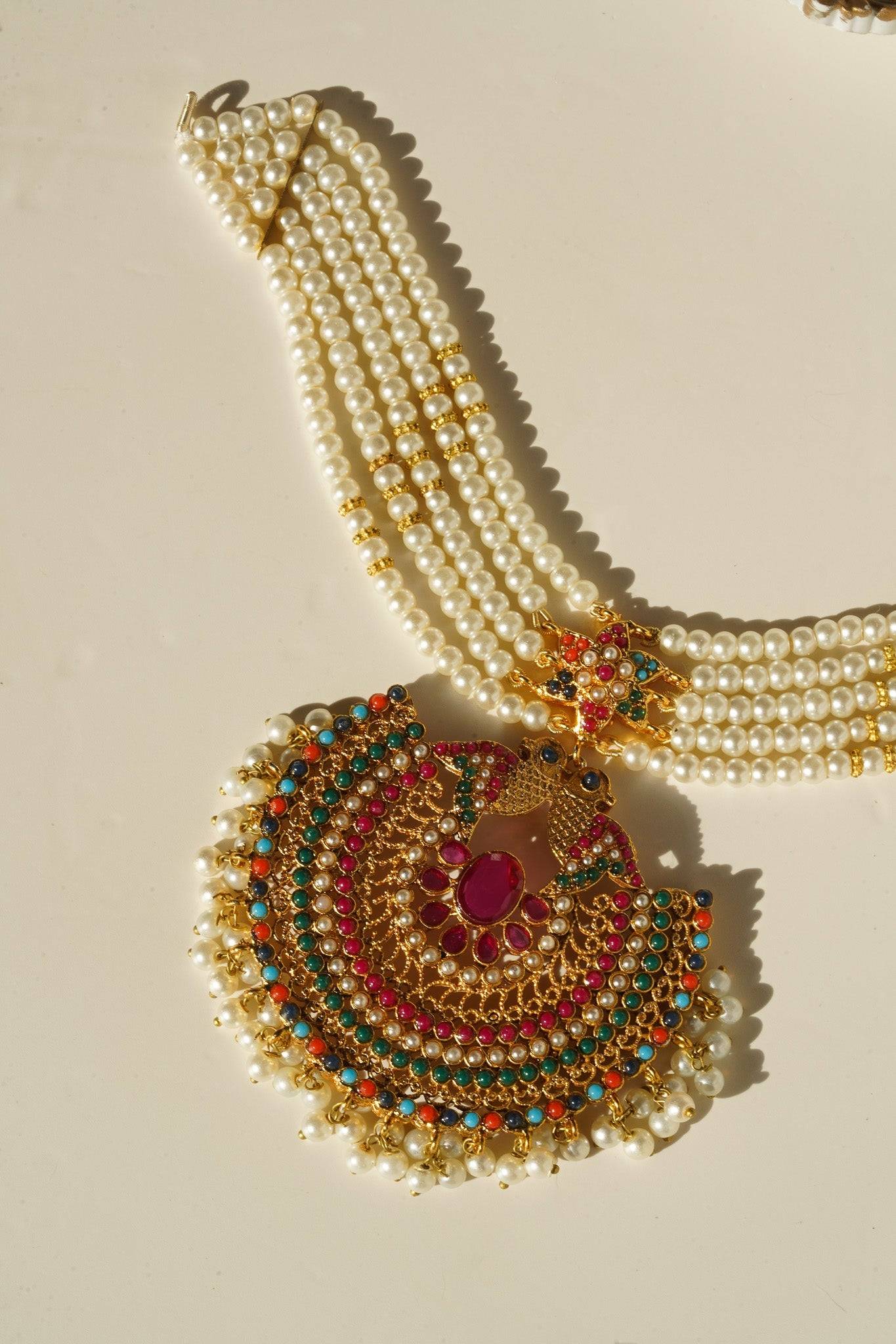 Imaari - Statement Choker Necklace & Tikka Set Choker Necklace Set from Inaury