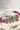 Jhanvi Choker Necklace Set - Silver & Gem Variations featuring cushion-cut AD stones with ruby teardrop accents, includes matching earrings.
