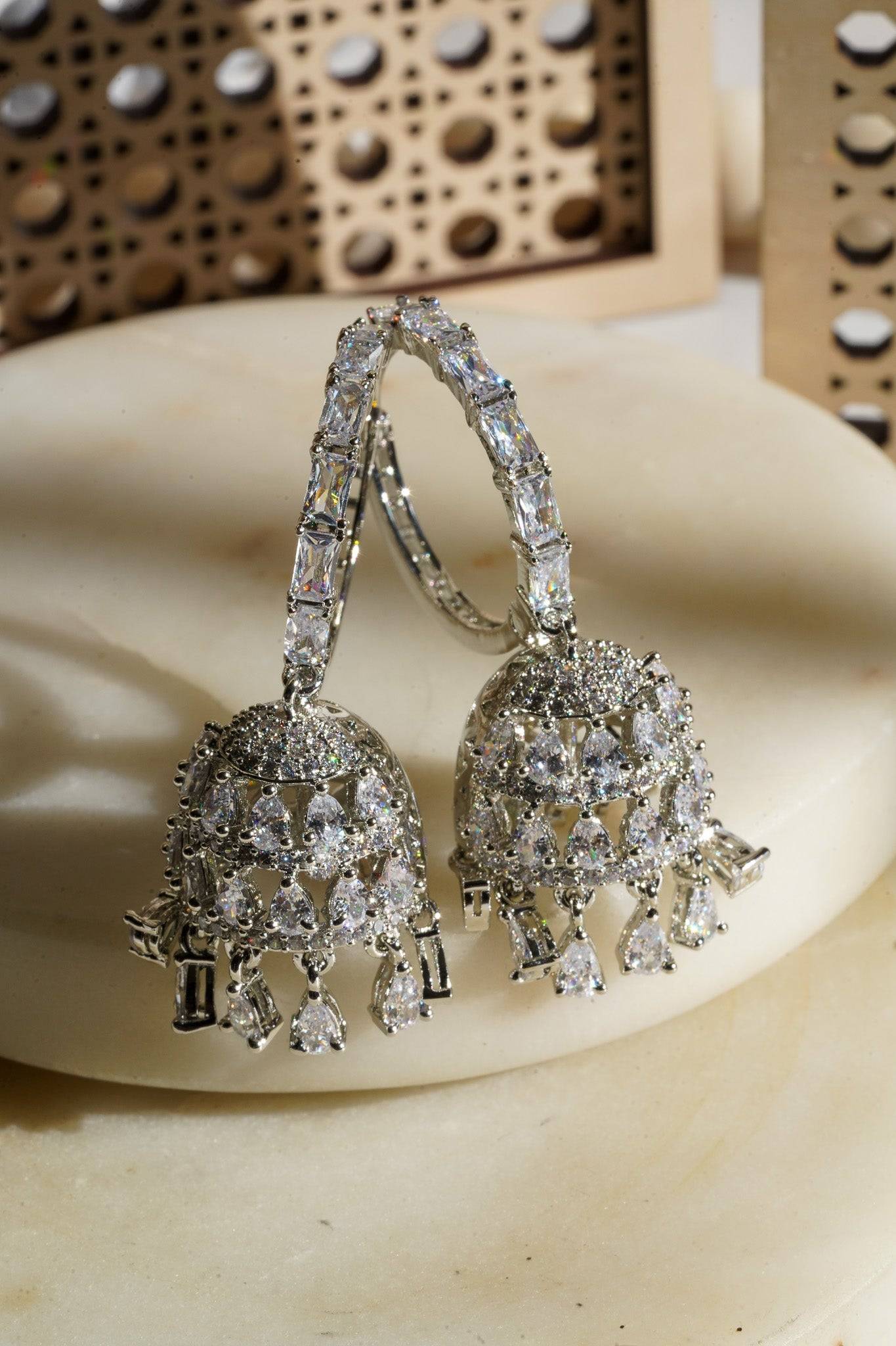 Labina - AD Hoop Jhumkas Jhumkas from Inaury