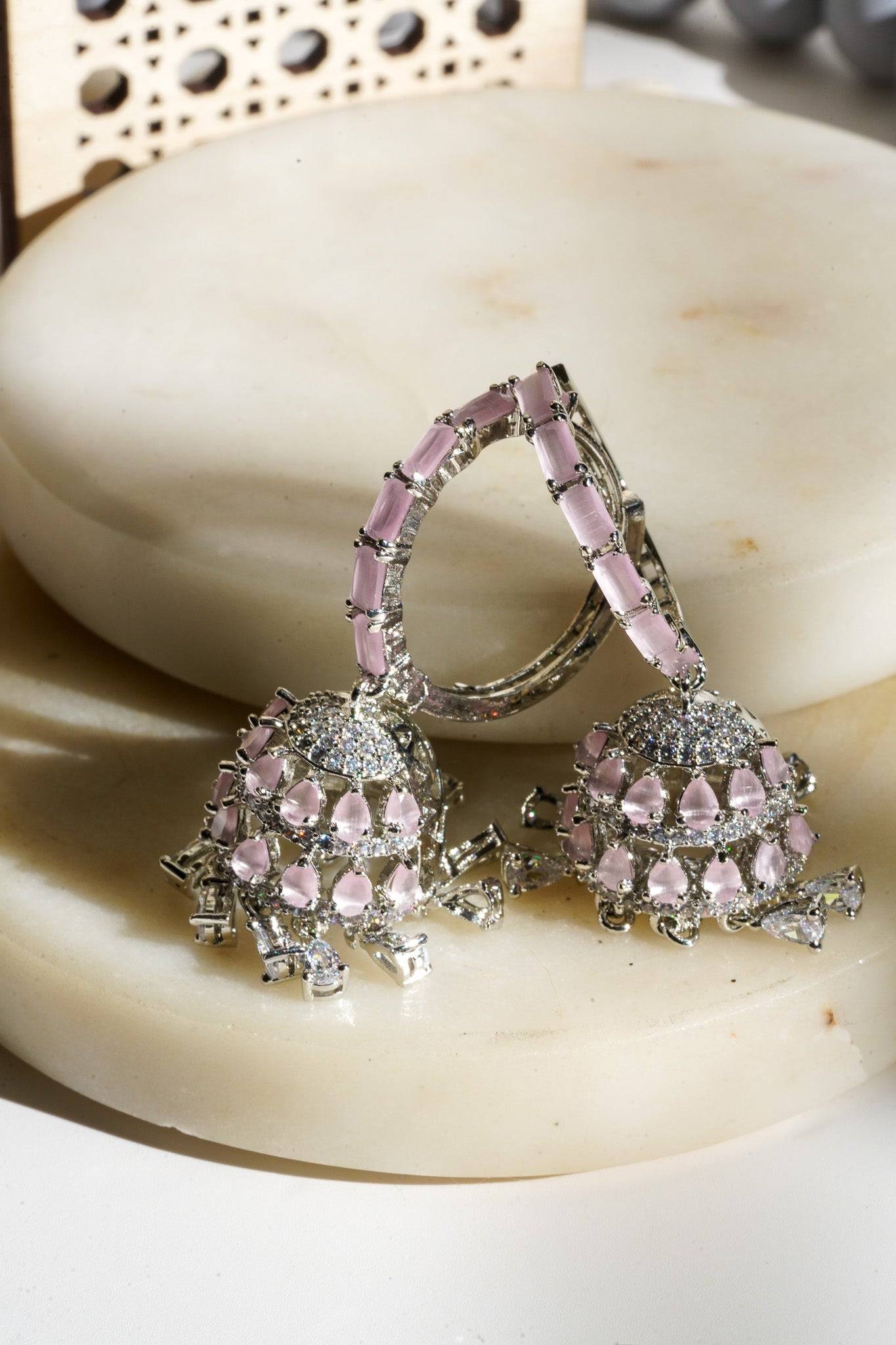 Labina - AD Hoop Jhumkas Jhumkas from Inaury