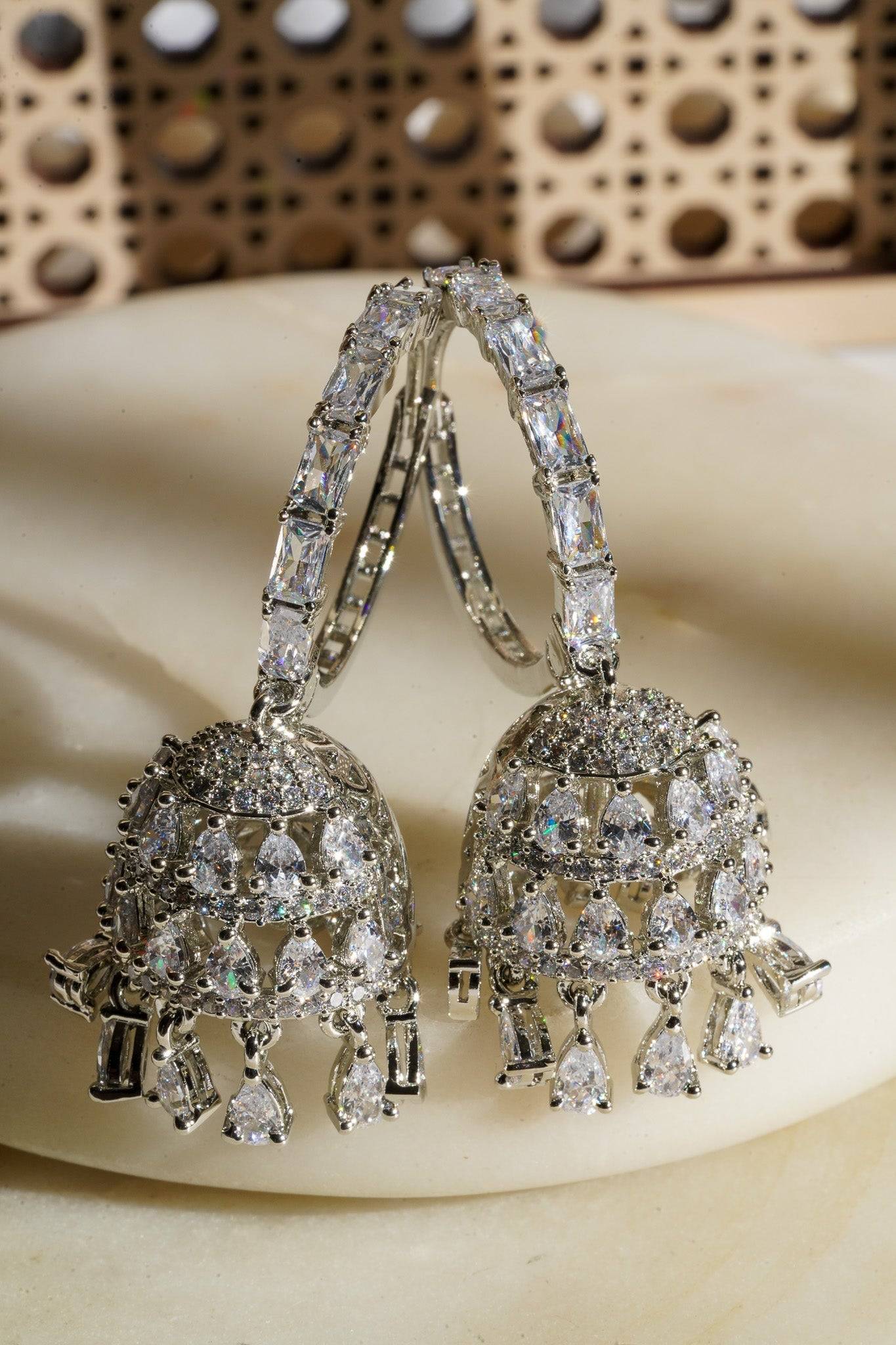 Labina - AD Hoop Jhumkas Jhumkas from Inaury