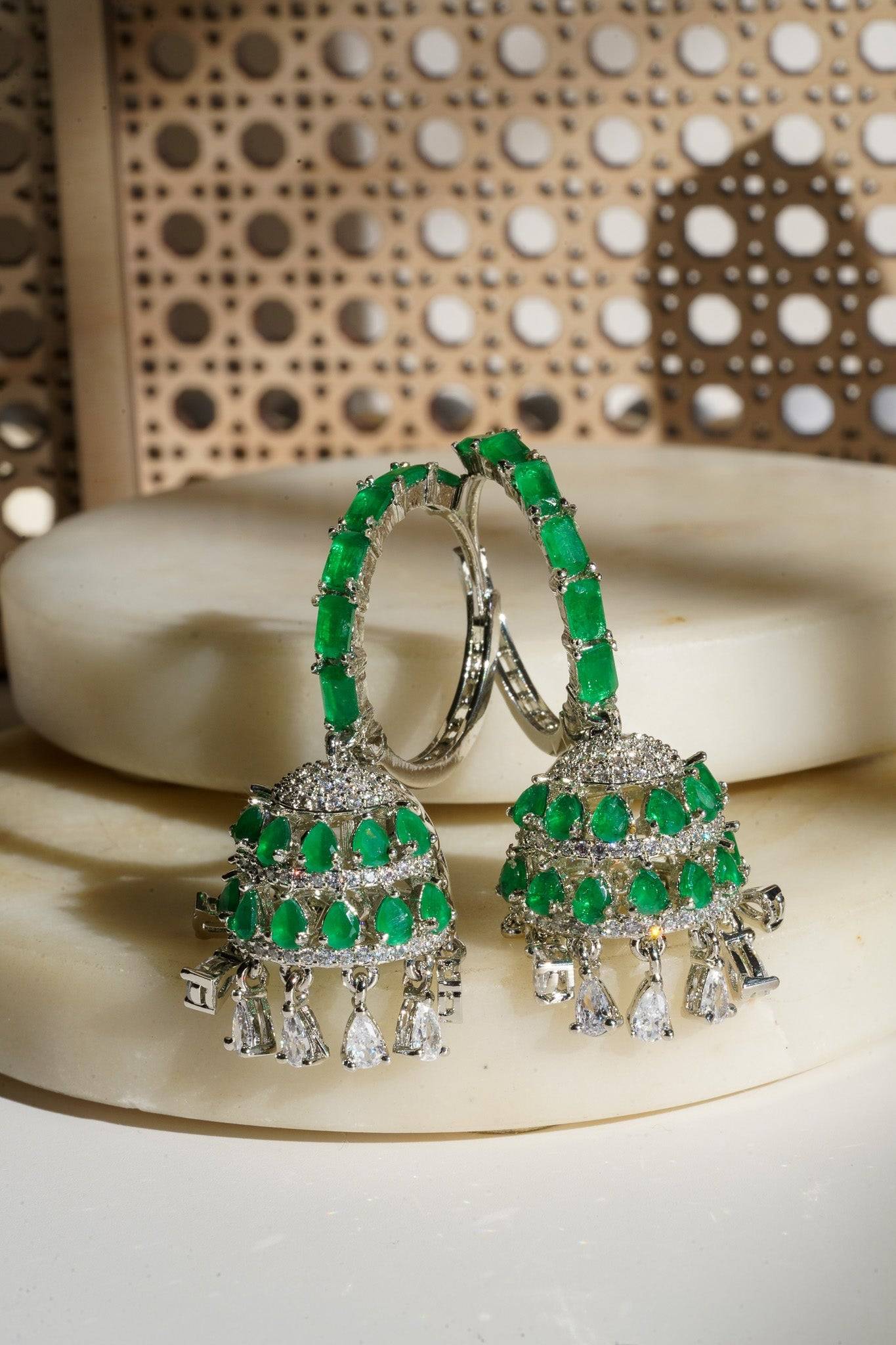 Labina - AD Hoop Jhumkas Jhumkas from Inaury