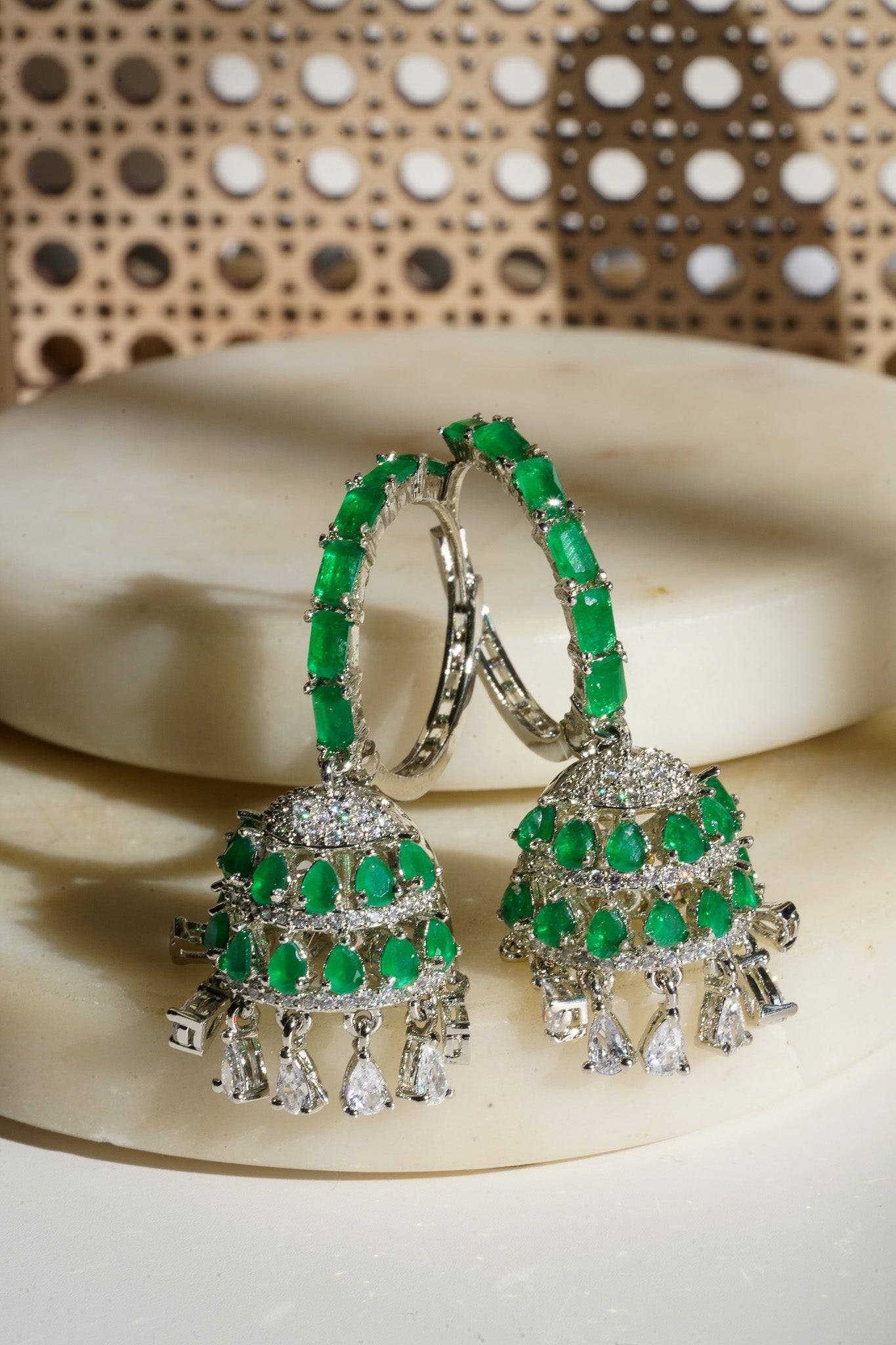 Labina - AD Hoop Jhumkas Jhumkas from Inaury