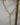 Close-up of adjustable gold chain clasp on Luna Chic Choker Set, showcasing secure and elegant fastening for formal wear.