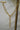 Close-up of adjustable gold chain clasp on Luna Chic Choker Set, showcasing secure and elegant fastening for formal wear.