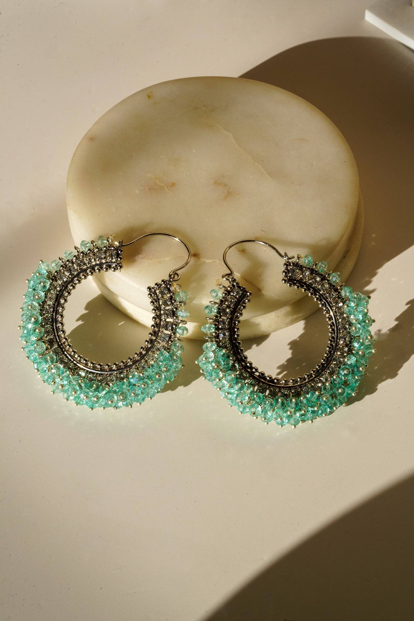 Noor - Chandbali Hoop Earrings Chandbali from Inaury