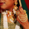Renu- Chain Linked Double Kundan Ring Rings from Inaury