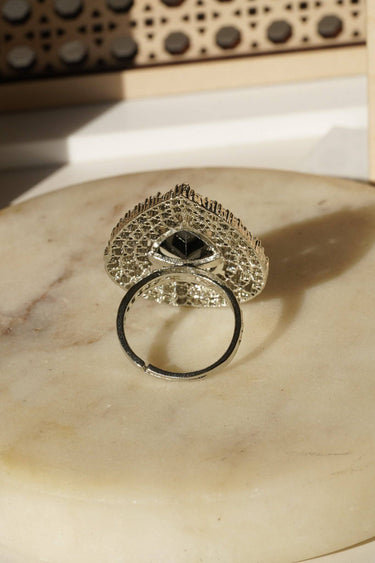 Shaffa - Teardrop AD Adjustable Ring Rings from Inaury