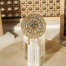 Sonia - Round Adjustable AD Ring Rings from Inaury